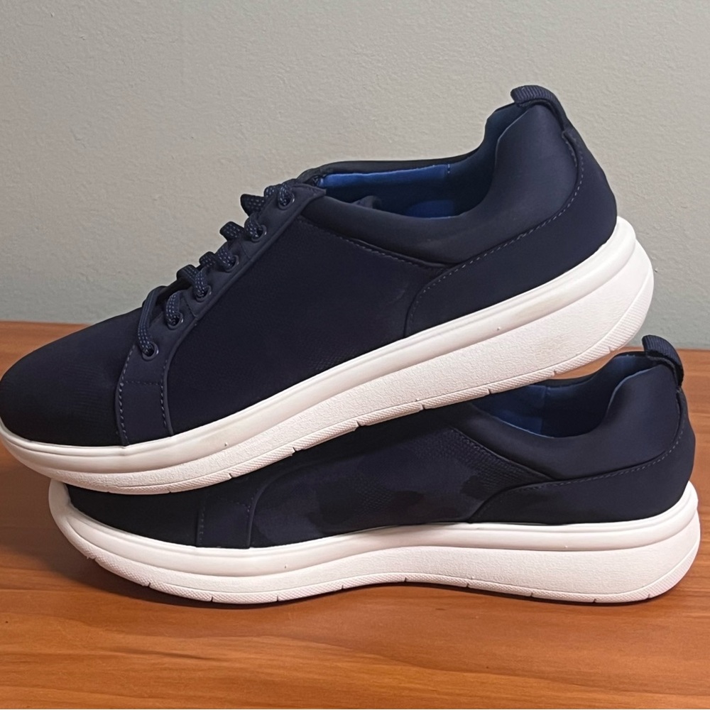 Women's Cloud Steppers Ezera Lace Sneaker Shoes Dark Navy Size 9 NWOB - Picture 6 of 11